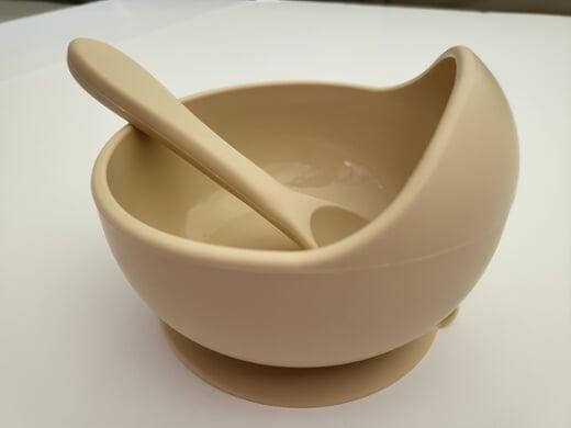 Silicone Feeding bowl and spoon